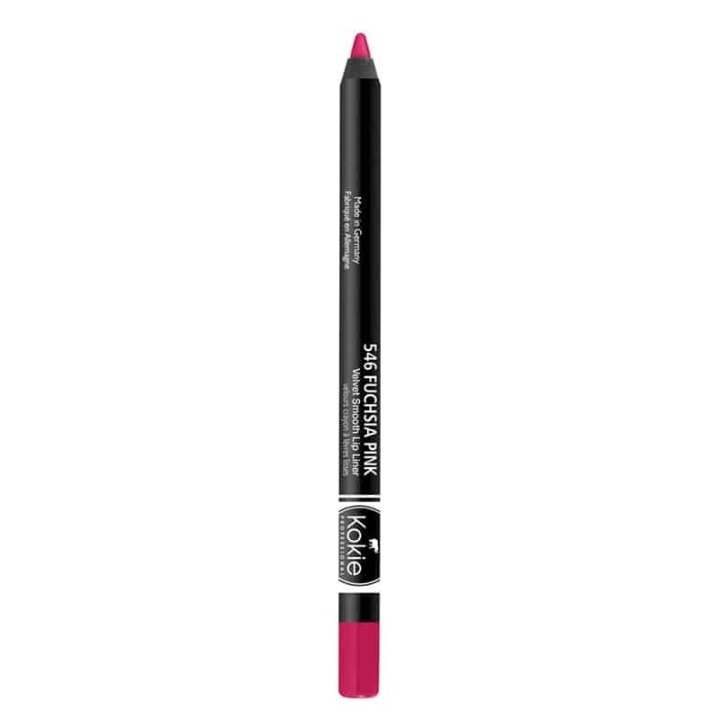 Kokie Velvet Smooth Lip Liner - Fuchsia Pink ryhmässä KAUNEUS JA TERVEYS / Meikit / Huulet / Huulikynä @ TP E-commerce Nordic AB (A11564)