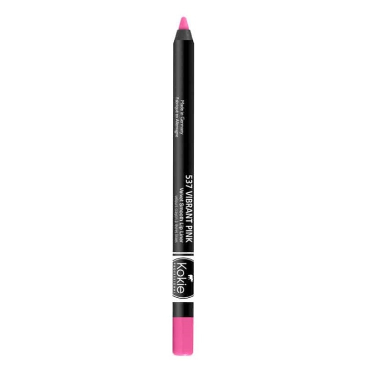 Kokie Velvet Smooth Lip Liner - Vibrant Pink ryhmässä KAUNEUS JA TERVEYS / Meikit / Huulet / Huulikynä @ TP E-commerce Nordic AB (A11572)