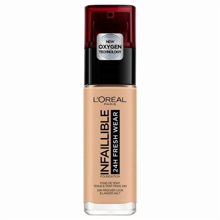 Loreal Infallible 24H Fresh Wear Foundation 200 Sable Dore/Golden Sand ryhmässä KAUNEUS JA TERVEYS / Meikit / Meikit Kasvot / Meikkivoide @ TP E-commerce Nordic AB (A11650)