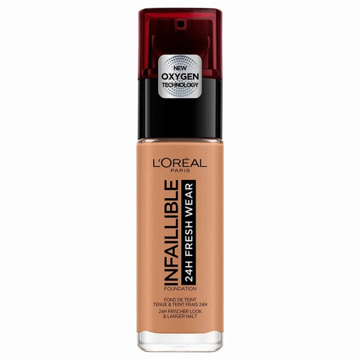 LOreal Paris Infallible 24H Fresh Wear 320 Toffee 30ml ryhmässä KAUNEUS JA TERVEYS / Meikit / Meikit Kasvot / Meikkivoide @ TP E-commerce Nordic AB (A11668)