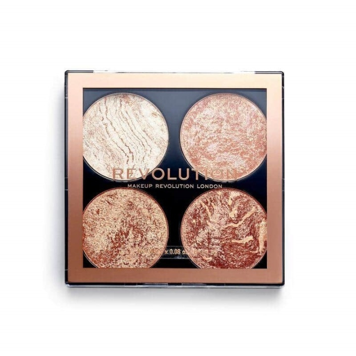 Makeup Revolution Cheek Kit - Don\'t Hold Back ryhmässä KAUNEUS JA TERVEYS / Meikit / Meikit Kasvot / Contour/Highlight @ TP E-commerce Nordic AB (A11753)