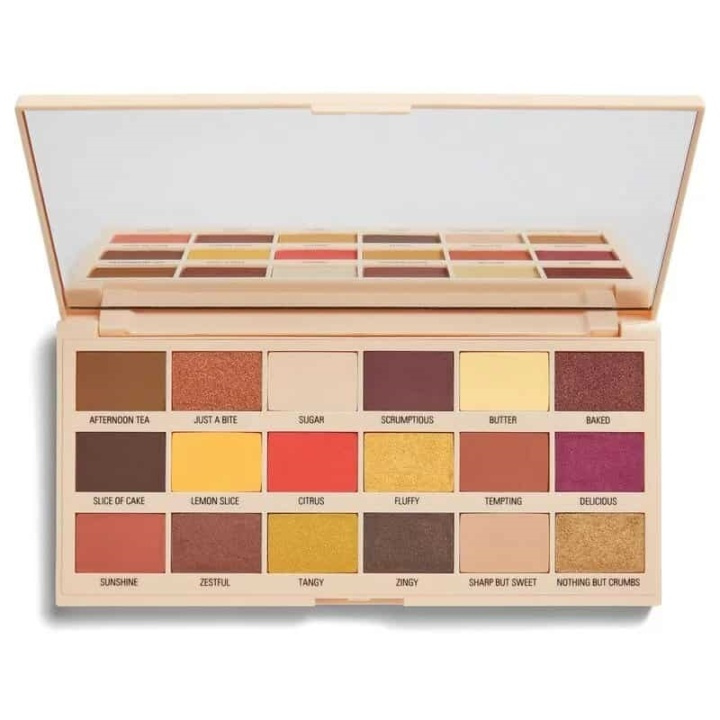 Makeup Revolution Chocolate Palette - Lemon Drizzle ryhmässä KAUNEUS JA TERVEYS / Meikit / Silmät ja kulmat / Luomivärit @ TP E-commerce Nordic AB (A11760)