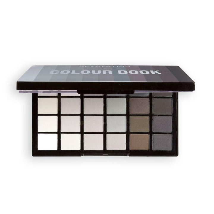 Makeup Revolution Colour Book Palette - CB 01 ryhmässä KAUNEUS JA TERVEYS / Meikit / Silmät ja kulmat / Luomivärit @ TP E-commerce Nordic AB (A11766)
