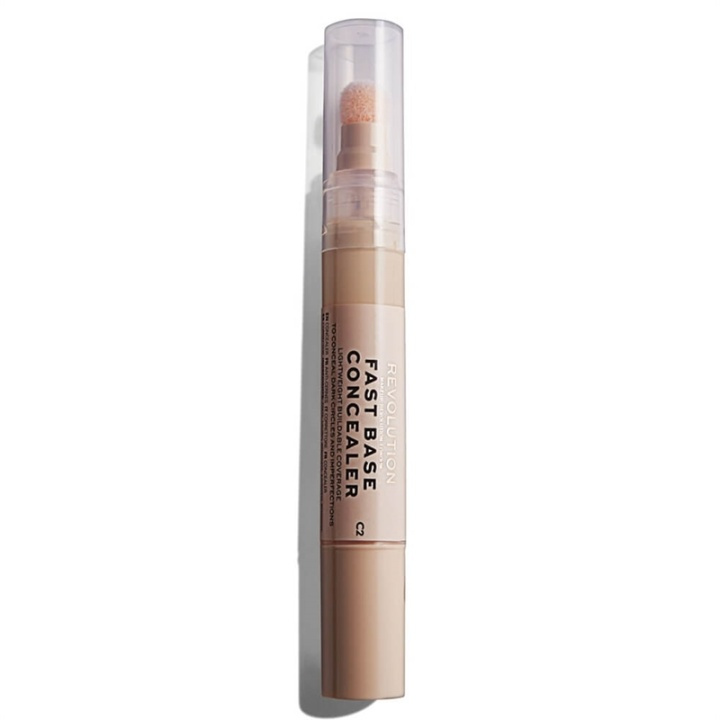 Makeup Revolution Fast Base Concealer C2 ryhmässä KAUNEUS JA TERVEYS / Meikit / Meikit Kasvot / Peitevoide @ TP E-commerce Nordic AB (A11823)