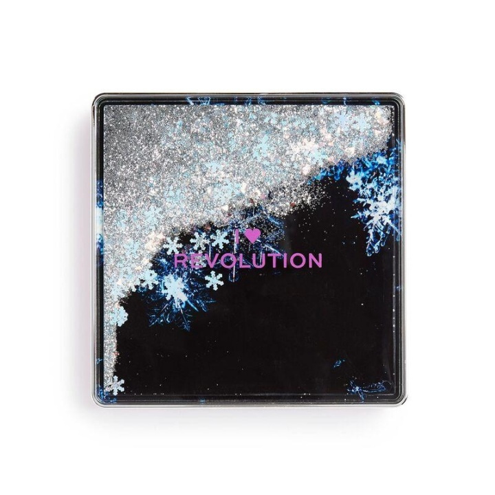 Makeup Revolution I Heart Revolution Snow Globe - Snowflake ryhmässä KAUNEUS JA TERVEYS / Meikit / Silmät ja kulmat / Luomivärit @ TP E-commerce Nordic AB (A11951)