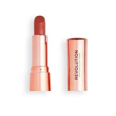 Makeup Revolution Satin Kiss Lipstick - Heart Race ryhmässä KAUNEUS JA TERVEYS / Meikit / Huulet / Huulipuna @ TP E-commerce Nordic AB (A12017)