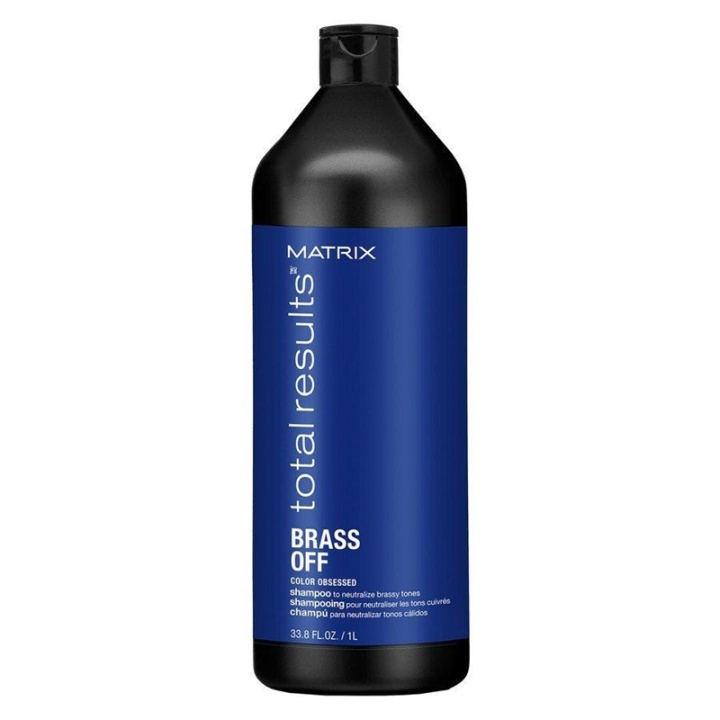 Matrix Total Results Brass Off Shampoo 1000ml ryhmässä KAUNEUS JA TERVEYS / Hiukset &Stailaus / Hiustenhoito / Shampoo @ TP E-commerce Nordic AB (A12062)