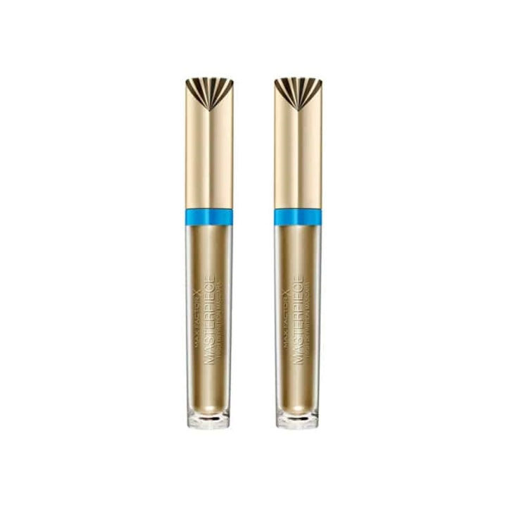 2-pack Max Factor Masterpiece Mascara Waterproof Black 4,5ml ryhmässä KAUNEUS JA TERVEYS / Meikit / Silmät ja kulmat / Ripsiväri @ TP E-commerce Nordic AB (A12076)