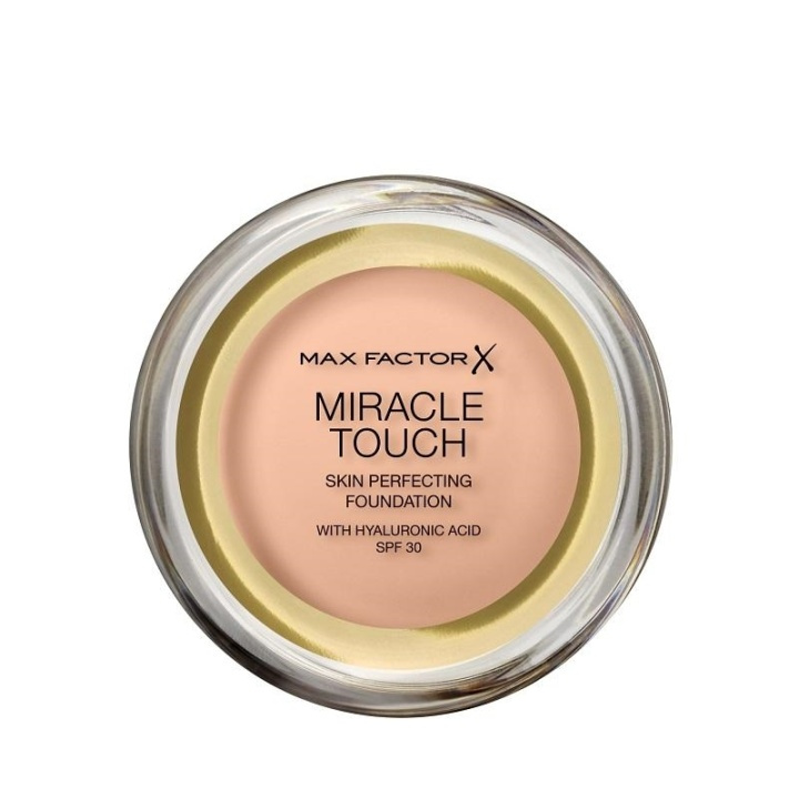 Max Factor Miracle Touch Foundation 035 Pearl Beige ryhmässä KAUNEUS JA TERVEYS / Meikit / Meikit Kasvot / Meikkivoide @ TP E-commerce Nordic AB (A12103)