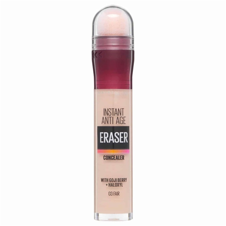 Maybelline Instant Anti Age Eraser Concealer - 03 Fair ryhmässä KAUNEUS JA TERVEYS / Meikit / Meikit Kasvot / Peitevoide @ TP E-commerce Nordic AB (A12141)