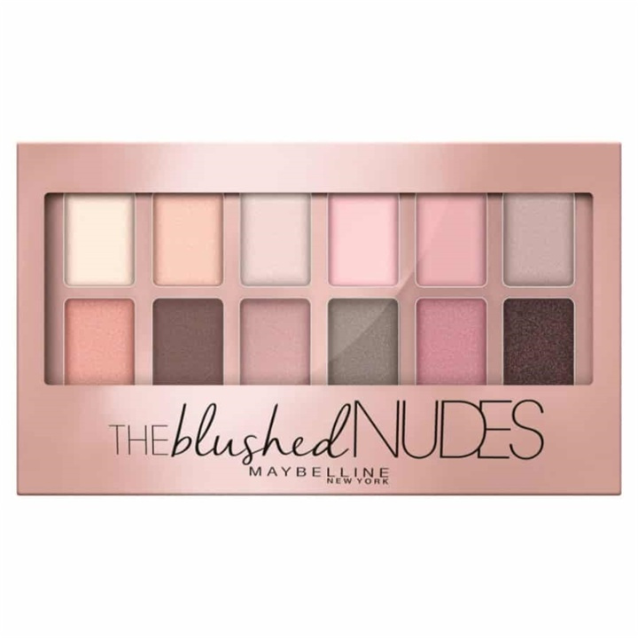 Maybelline The Blushed Nudes Eyeshadow Palette 9.6g ryhmässä KAUNEUS JA TERVEYS / Meikit / Silmät ja kulmat / Luomivärit @ TP E-commerce Nordic AB (A12152)