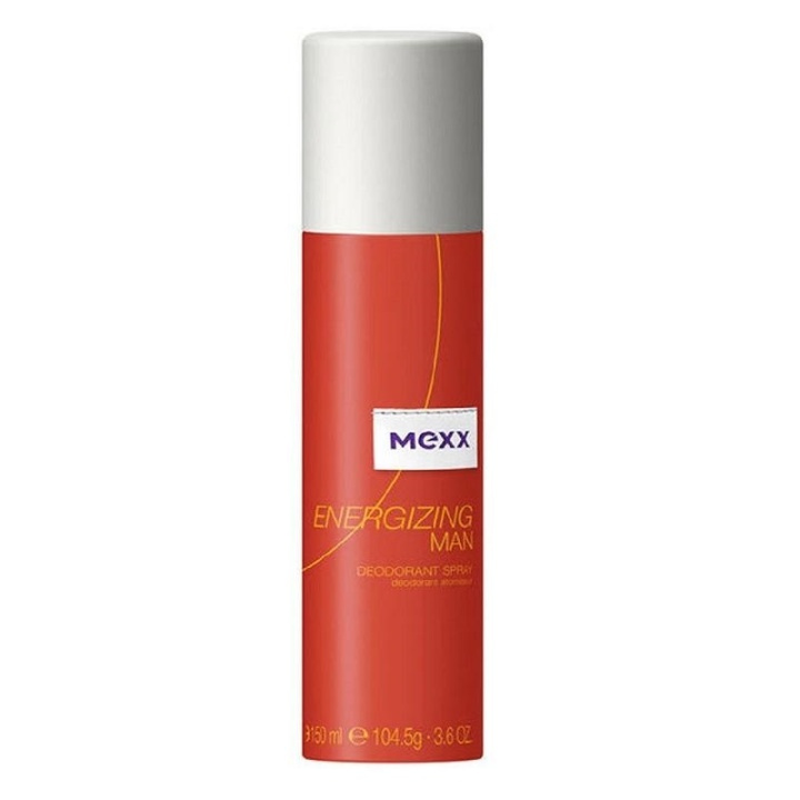 Mexx Energizing Man Deo Spray 150ml ryhmässä KAUNEUS JA TERVEYS / Tuoksut & Parfyymit / Deodorantit / Miesten deodorantit @ TP E-commerce Nordic AB (A12158)