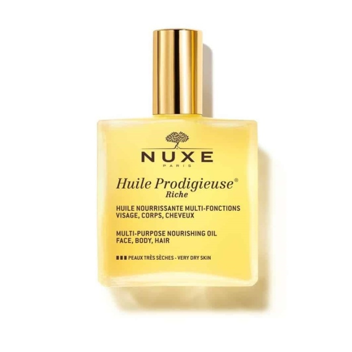 Nuxe Huile Prodigieuse Riche Multi-Purpose Nourishing Oil 100ml ryhmässä KAUNEUS JA TERVEYS / Hiukset &Stailaus / Hiustenhoito / Hiusöljy @ TP E-commerce Nordic AB (A12326)