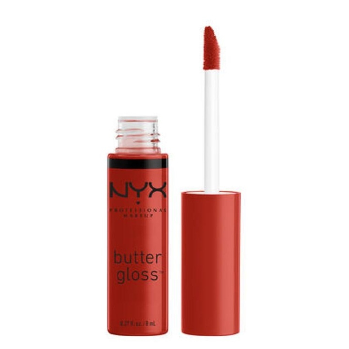 NYX PROF. MAKEUP Butter Lip Gloss - Apple Crisp ryhmässä KAUNEUS JA TERVEYS / Meikit / Huulet / Huulikiilto / Plumper @ TP E-commerce Nordic AB (A12389)