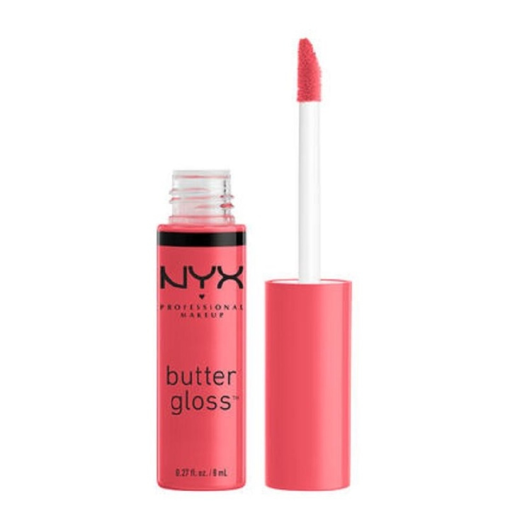 NYX PROF. MAKEUP Butter Lip Gloss - Sorbet ryhmässä KAUNEUS JA TERVEYS / Meikit / Huulet / Huulikiilto / Plumper @ TP E-commerce Nordic AB (A12398)