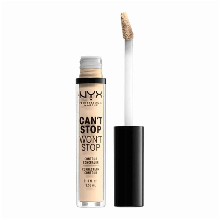 NYX PROF. MAKEUP Can\'t Stop Won\'t Stop Contour Concealer - Pale ryhmässä KAUNEUS JA TERVEYS / Meikit / Meikit Kasvot / Peitevoide @ TP E-commerce Nordic AB (A12410)