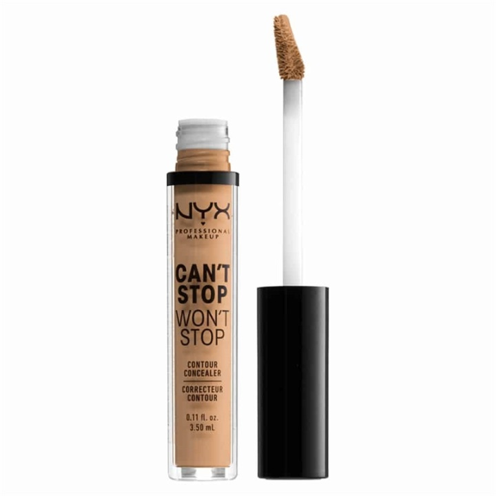 NYX PROF. MAKEUP Can\'t Stop Won\'t Stop Contour Concealer - Soft Beige ryhmässä KAUNEUS JA TERVEYS / Meikit / Meikit Kasvot / Peitevoide @ TP E-commerce Nordic AB (A12411)