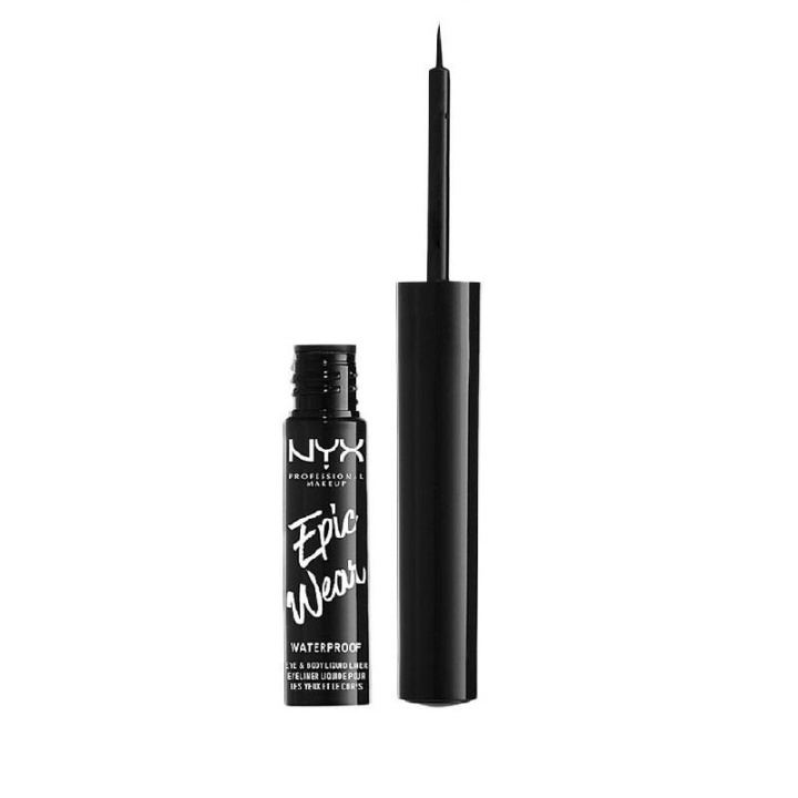 NYX PROF. MAKEUP Epic Wear Liquid Liner - Black ryhmässä KAUNEUS JA TERVEYS / Meikit / Silmät ja kulmat / Silmänrajauskynä / Kajaali @ TP E-commerce Nordic AB (A12445)