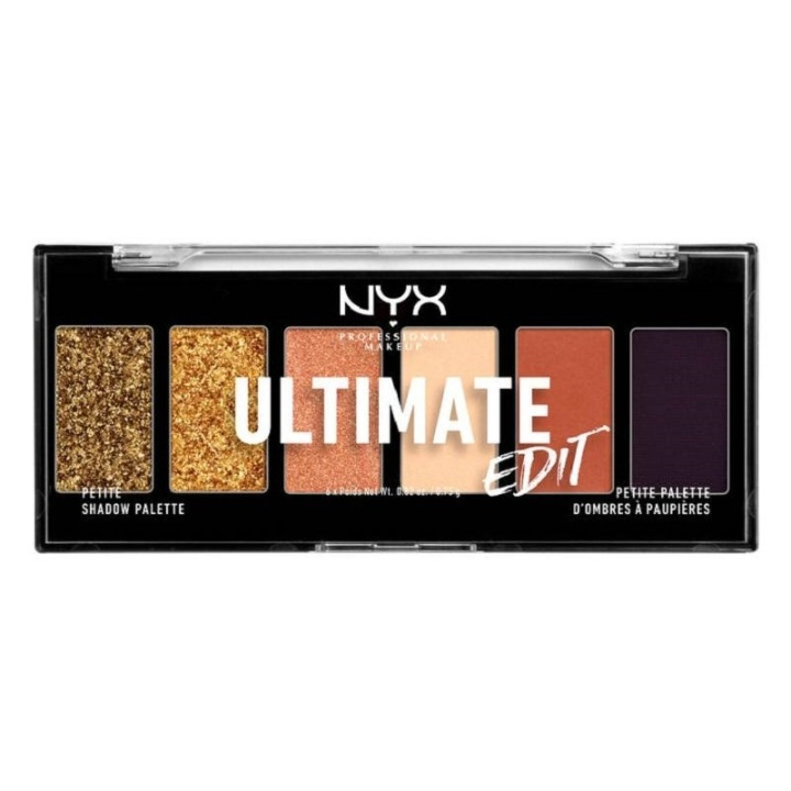 NYX PROF. MAKEUP Ultimate Shadow Palette Petit Edition - Utopia ryhmässä KAUNEUS JA TERVEYS / Meikit / Silmät ja kulmat / Luomivärit @ TP E-commerce Nordic AB (A12599)