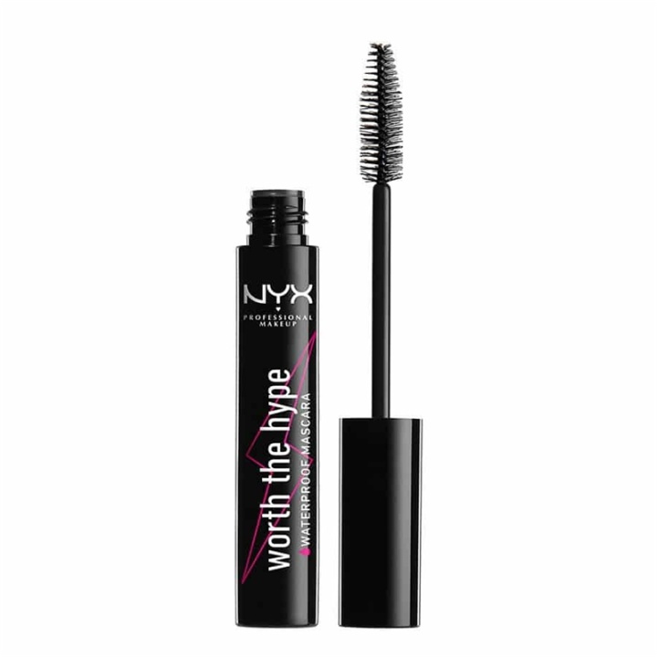 NYX PROF. MAKEUP Worth The Hype Waterproof Mascara ryhmässä KAUNEUS JA TERVEYS / Meikit / Silmät ja kulmat / Ripsiväri @ TP E-commerce Nordic AB (A12601)