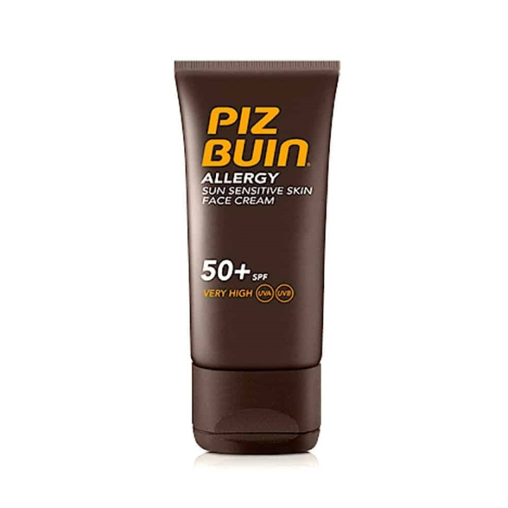 Piz Buin Allergy Sun Sensitive Skin Face Cream SPF50 50ml ryhmässä KAUNEUS JA TERVEYS / Ihonhoito / Rusketus / Aurinkosuoja @ TP E-commerce Nordic AB (A12738)