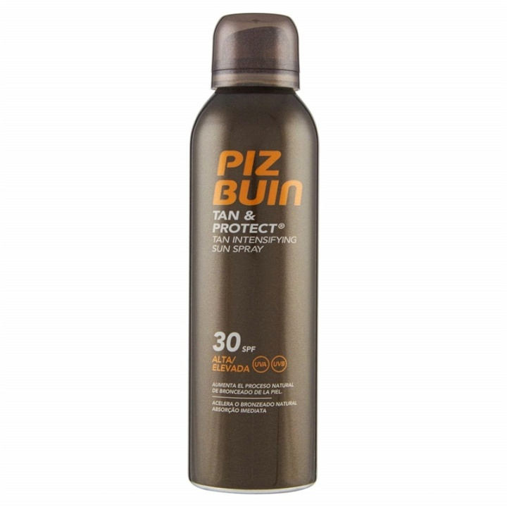 Piz Buin Tan & Protect Tan Intensifying Sun Spray SPF30 150ml ryhmässä KAUNEUS JA TERVEYS / Ihonhoito / Rusketus / Aurinkosuoja @ TP E-commerce Nordic AB (A12746)