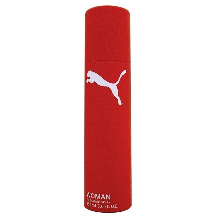 Puma Red & White Woman Deo Spray 150ml ryhmässä KAUNEUS JA TERVEYS / Tuoksut & Parfyymit / Deodorantit / Naisten deodorantit @ TP E-commerce Nordic AB (A12808)