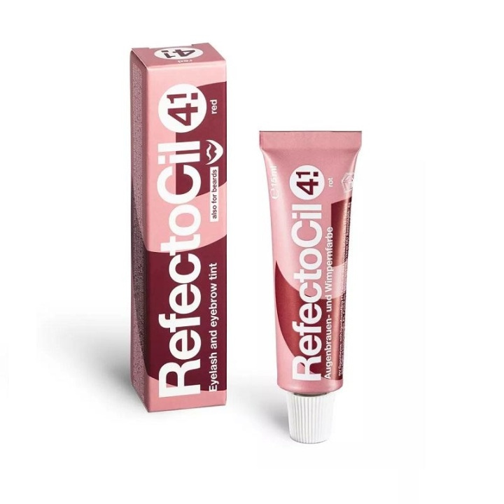 RefectoCil Eyelash and Eyebrow Tint Red No. 4.1 - 15ml ryhmässä KAUNEUS JA TERVEYS / Meikit / Silmät ja kulmat / Ripsiväri @ TP E-commerce Nordic AB (A12841)