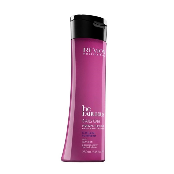 Revlon Be Fabulous - Conditioner for Normal/Thick Hair 250ml ryhmässä KAUNEUS JA TERVEYS / Hiukset &Stailaus / Hiustenhoito / Hoitoaine @ TP E-commerce Nordic AB (A12863)