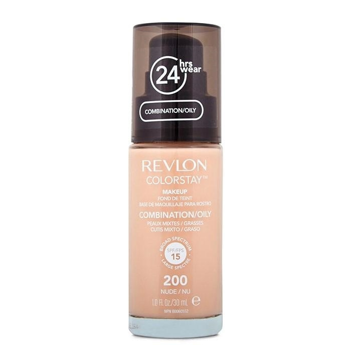 Revlon Colorstay Makeup Combination/Oily Skin - 200 Nude 30ml ryhmässä KAUNEUS JA TERVEYS / Meikit / Meikit Kasvot / Meikkivoide @ TP E-commerce Nordic AB (A12877)