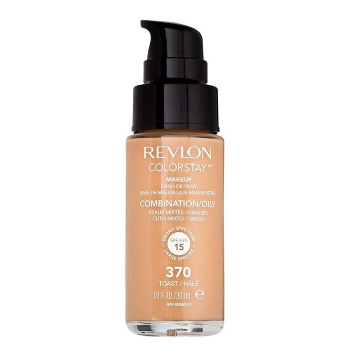 Revlon Colorstay Makeup Combination/Oily Skin - 370 Toast 30ml ryhmässä KAUNEUS JA TERVEYS / Meikit / Meikit Kasvot / Meikkivoide @ TP E-commerce Nordic AB (A12878)