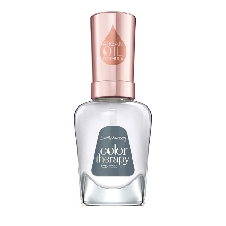 Sally Hansen Color Therapy 14,7 ml - 001 Top Coat ryhmässä KAUNEUS JA TERVEYS / Manikyyri/Pedikyyri / Kynsilakka @ TP E-commerce Nordic AB (A12903)