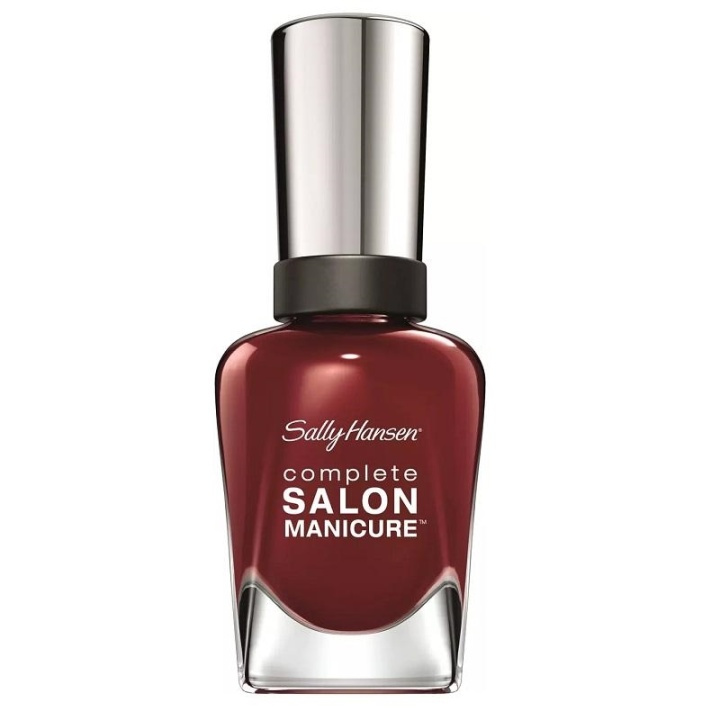 Sally Hansen Complete Salon Manicure 14.7ml - 610 Red Zin ryhmässä KAUNEUS JA TERVEYS / Manikyyri/Pedikyyri / Kynsilakka @ TP E-commerce Nordic AB (A12924)