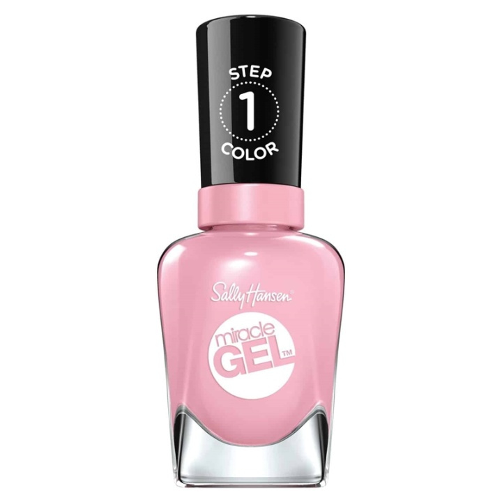 Sally Hansen Miracle Gel Nail Polish 14.7ml - 160 Pinky Promise ryhmässä KAUNEUS JA TERVEYS / Manikyyri/Pedikyyri / Kynsilakka @ TP E-commerce Nordic AB (A12932)