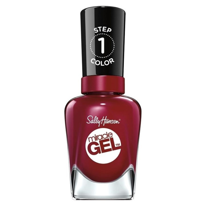 Sally Hansen Miracle Gel Nail Polish 14.7ml - 440 Dig Fig ryhmässä KAUNEUS JA TERVEYS / Manikyyri/Pedikyyri / Kynsilakka @ TP E-commerce Nordic AB (A12936)