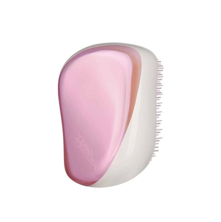 Tangle Teezer Compact Styler Holographic Pink ryhmässä KAUNEUS JA TERVEYS / Hiukset &Stailaus / Hiusharjat @ TP E-commerce Nordic AB (A13044)