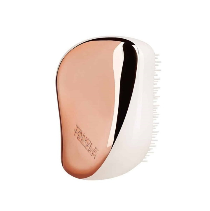 Tangle Teezer Compact Styler Rose Gold ryhmässä KAUNEUS JA TERVEYS / Hiukset &Stailaus / Hiusharjat @ TP E-commerce Nordic AB (A13045)