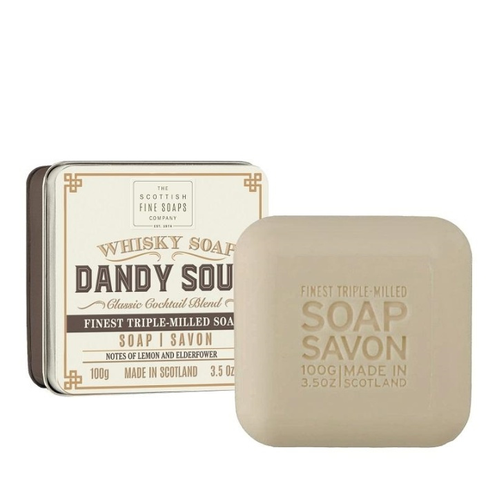 Scottish Fine Soaps Soap Bar Dandy Sour 100g ryhmässä KAUNEUS JA TERVEYS / Hiukset &Stailaus / Parran hoito / Muut parranhoitotuottet @ TP E-commerce Nordic AB (A13055)