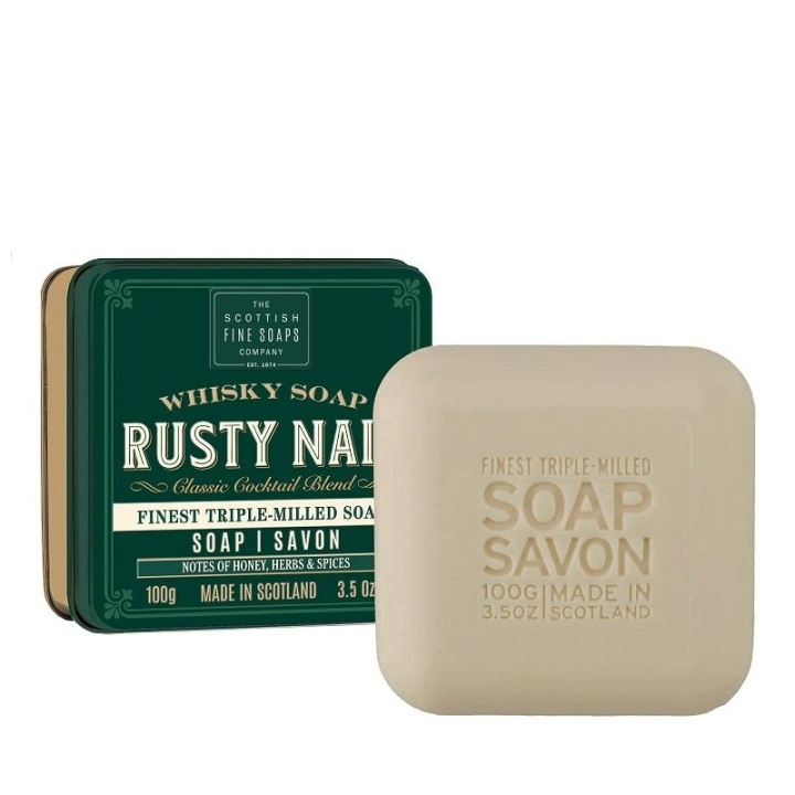 Scottish Fine Soaps Soap Bar Rusty Nail 100g ryhmässä KAUNEUS JA TERVEYS / Hiukset &Stailaus / Parran hoito / Muut parranhoitotuottet @ TP E-commerce Nordic AB (A13056)