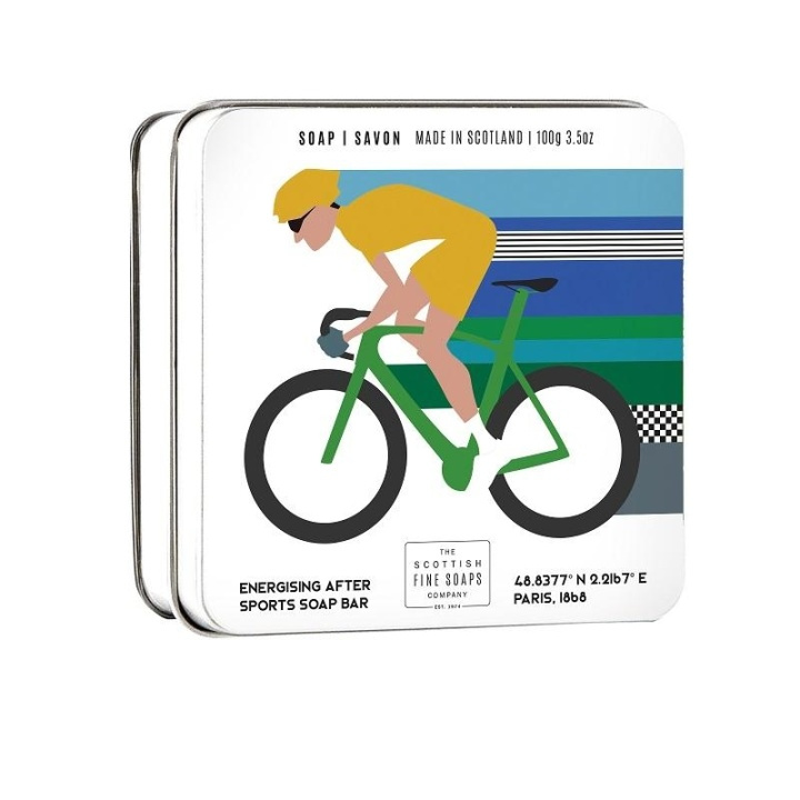 Scottish Fine Soaps Sports Soap Bar Cycling 100g ryhmässä KAUNEUS JA TERVEYS / Hiukset &Stailaus / Parran hoito / Muut parranhoitotuottet @ TP E-commerce Nordic AB (A13059)
