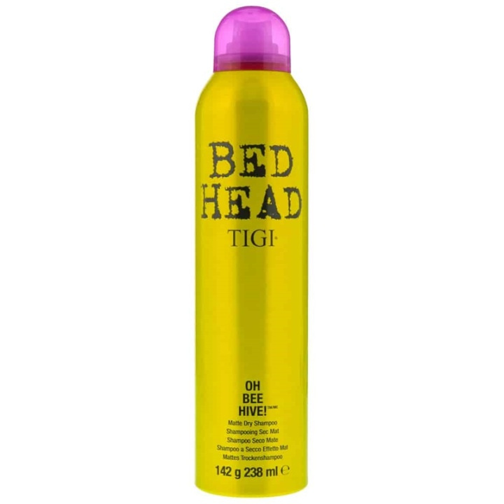 TIGI Bed Head Oh Bee Hive Matte Dry Shampoo 238ml ryhmässä KAUNEUS JA TERVEYS / Hiukset &Stailaus / Hiustenhoito / Kuivashampoo @ TP E-commerce Nordic AB (A13095)