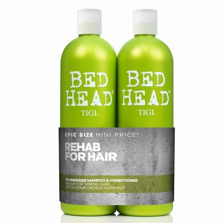 Tigi Bed Head Re-Energize Tweens 2x750ml ryhmässä KAUNEUS JA TERVEYS / Hiukset &Stailaus / Hiustenhoito / Shampoo @ TP E-commerce Nordic AB (A13097)