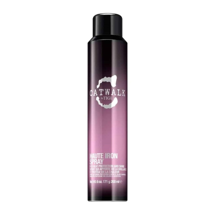 TIGI Catwalk Haute Iron Spray 200ml ryhmässä KAUNEUS JA TERVEYS / Hiukset &Stailaus / Hiustenhoito / Lämpösuoja @ TP E-commerce Nordic AB (A13098)