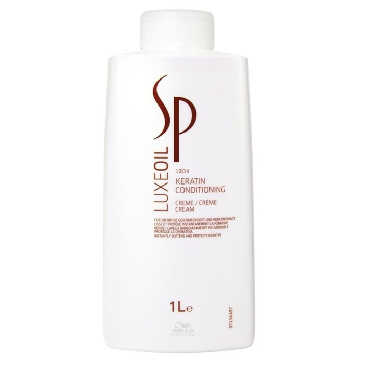 Wella SP LuxeOil Keratin Conditioning Cream 1000ml ryhmässä KAUNEUS JA TERVEYS / Hiukset &Stailaus / Hiustenhoito / Hoitoaine @ TP E-commerce Nordic AB (A13155)