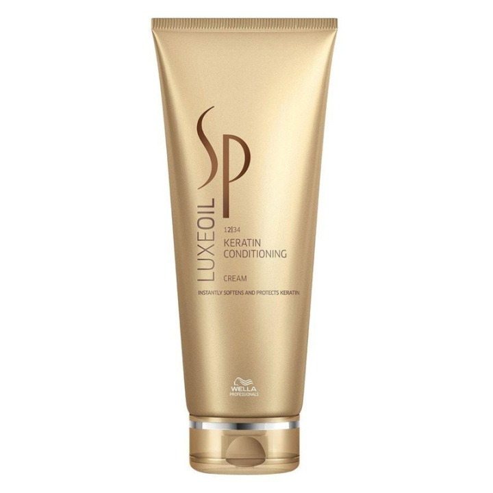 Wella SP LuxeOil Keratin Conditioning Cream 200ml ryhmässä KAUNEUS JA TERVEYS / Hiukset &Stailaus / Hiustenhoito / Hoitoaine @ TP E-commerce Nordic AB (A13156)