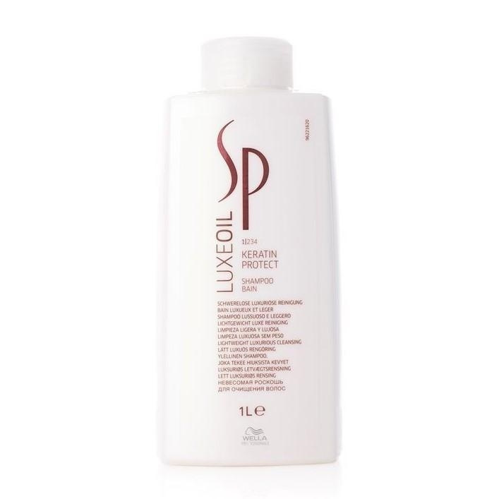 Wella SP LuxeOil Keratin Protect Shampoo 1000ml ryhmässä KAUNEUS JA TERVEYS / Hiukset &Stailaus / Hiustenhoito / Shampoo @ TP E-commerce Nordic AB (A13157)