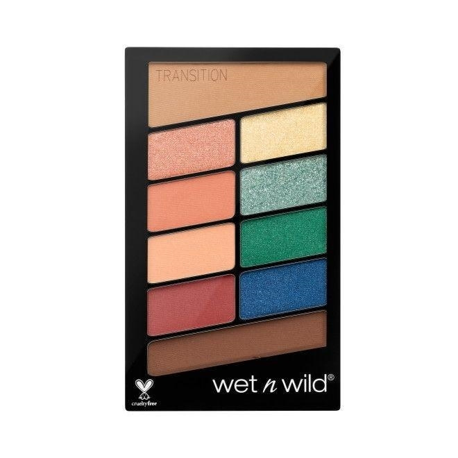 Wet n Wild Color Icon 10-Pan Eyeshadow Palette - Stop Playing Safe ryhmässä KAUNEUS JA TERVEYS / Meikit / Silmät ja kulmat / Luomivärit @ TP E-commerce Nordic AB (A13162)
