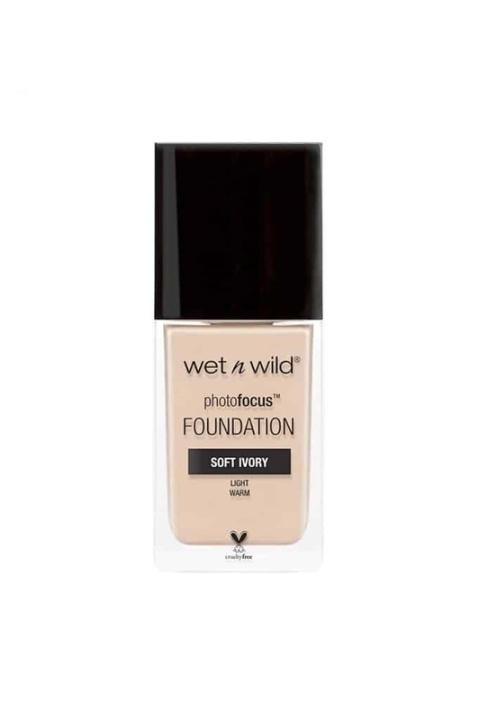 Wet n Wild Photo Focus Foundation Soft Ivory 30ml ryhmässä KAUNEUS JA TERVEYS / Meikit / Meikit Kasvot / Meikkivoide @ TP E-commerce Nordic AB (A13218)