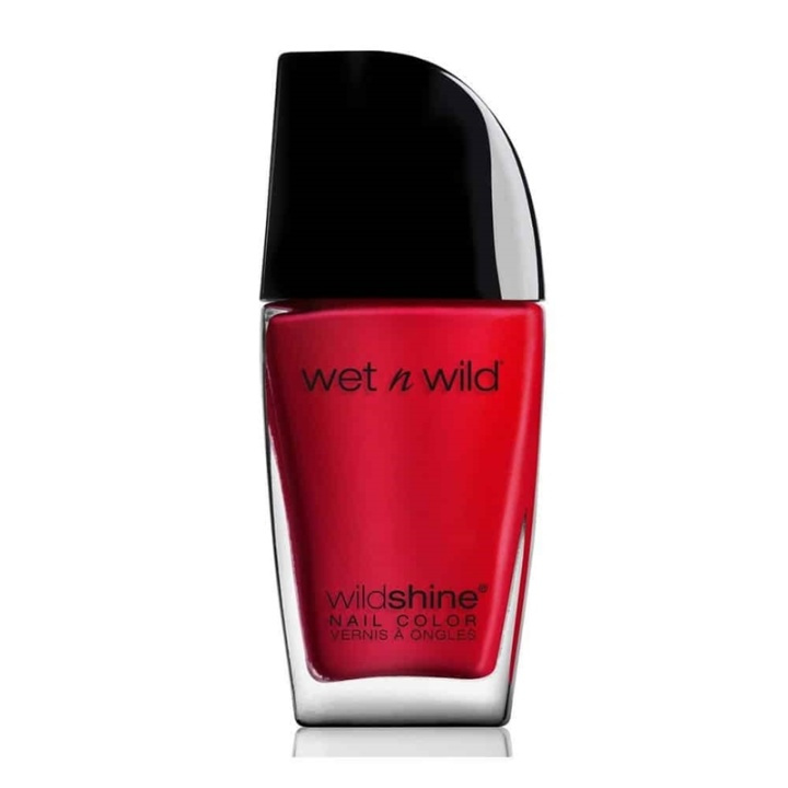 Wet n Wild Wild Shine Nail Color Red Red ryhmässä KAUNEUS JA TERVEYS / Manikyyri/Pedikyyri / Kynsilakka @ TP E-commerce Nordic AB (A13240)