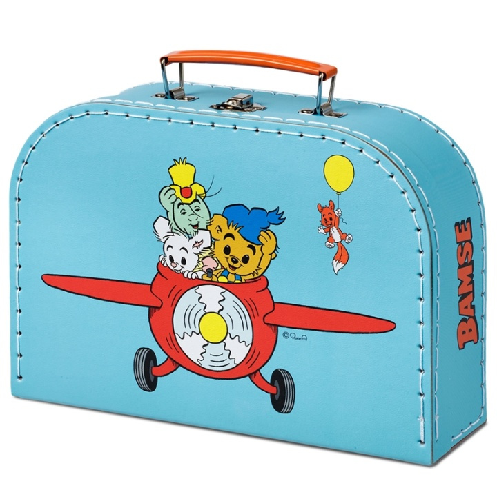 Bamse Resväska 25cm ryhmässä LELUT, TUOTTEET LAPSILLE JA VAUVOILLE / Lastenhuone / Säilytys @ TP E-commerce Nordic AB (A13346)